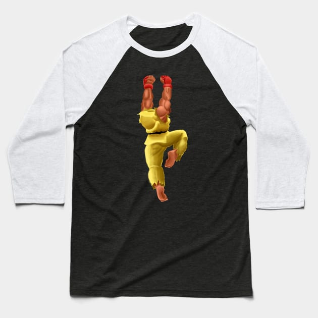 THE FIGHTER Baseball T-Shirt by Super-TS